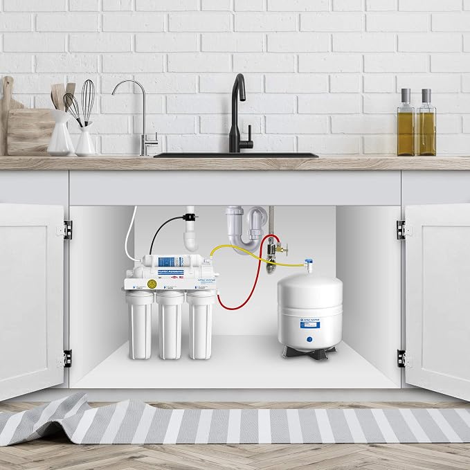 APEC Water Systems Tank-4 4 Gallon Water Storage Tank and Filter-Set-ES High Capacity Replacement Pre-Filter Set for Essence Series Reverse Osmosis Water Filter System