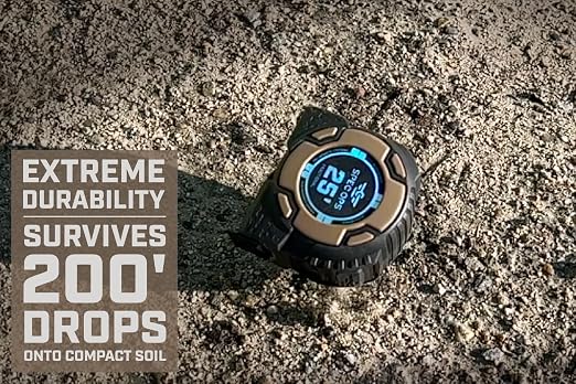 Spec Ops Tools 25-Foot Elite Series Magnetic Tape Measure, 1 1/4" Double-Sided Blade, 12 Feet of Stand Out, Military-Grade Composite Case, 3% Donated to Veterans