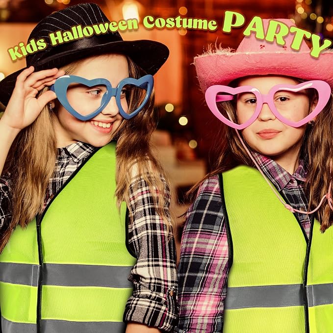 Zhanmai 80 Pcs Kids Safety Vest Bulk High Visibility Reflective Construction Vest with Strips Neon for Traffic Child Outdoor (Yellow)