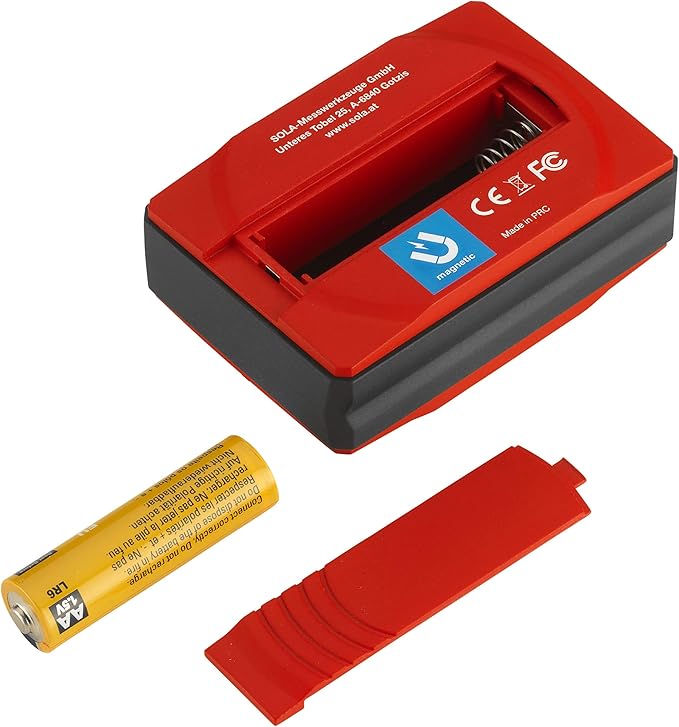 SOLA GO! Smart Digital Pocket Level with Bluetooth, Magnetic 3-Inch