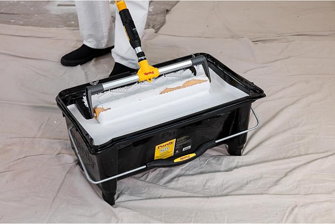 Bundle of [1] Purdy 14A753018 Adjustable Paint Roller Frame, 12-Inch to 18-Inch and [1] Purdy Pole+, 2 ft. - 4 ft.