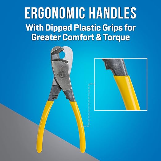 Jonard Tools JIC-750 Hardline COAX & Fiber Cable Cutter, Up to 3/4" Diameter