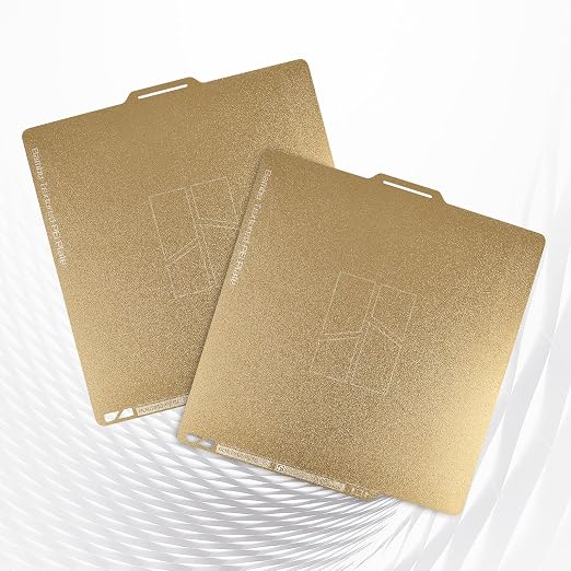 ENOMAKER Bamboo Lab Double Sided Textured PEI Build Plate for A1,P1S,P1P,X1C,X1 Carbon,X1E,X1 Series 3D Printer,Strong Adhesion 257x257mm Sheet,Magnetic Steel High Temp 180℃ Print Bed Parts&Accessory