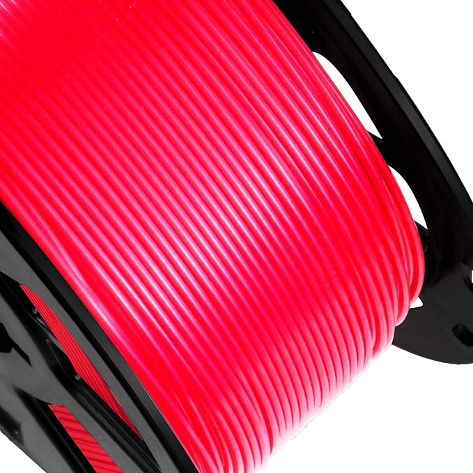 Silk Ruby Shiny Red PLA Filament, 1kg 2.2lbs 1.75mm 3D Printing Material, Widely Support for FDM 3D Printer, Easy to Print by BBLIFE