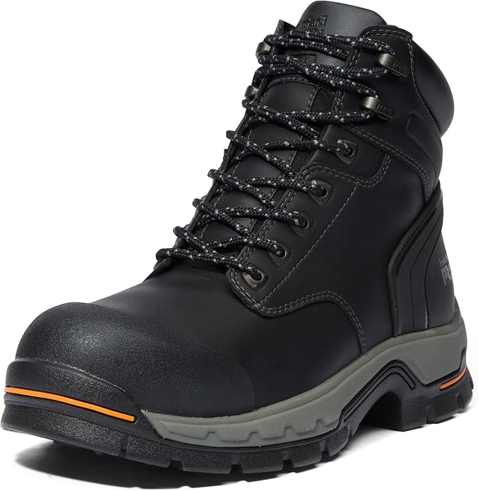 Timberland PRO Men's 6 Inch Stockdale Grip Max Alloy Toe Work and Hunt Boot