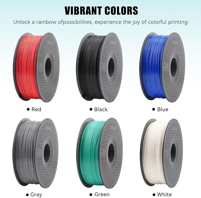 Bamboo Original 1.75MM ASA Filament UV Resistance and Highly Durable with Spool with RFID for Bambu Lab X1,P1 P2S,H2D AMS 1KG +/- 0.03mm (Red 45200)