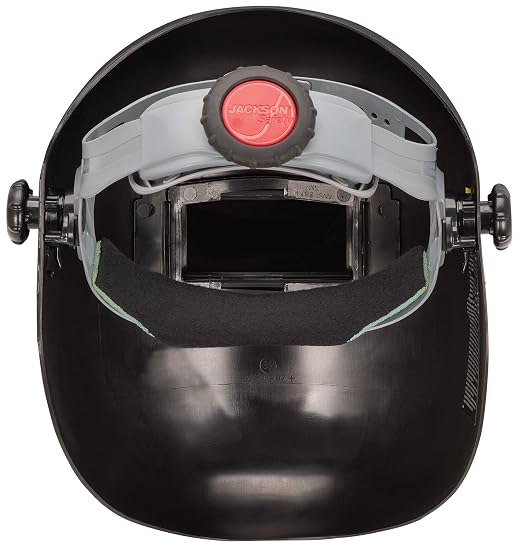 Jackson Safety PL280 Pipeline Welding Helmet - Shade 10 Flip Front Welding Hood - ANSI Z87.1 - Made in USA (Multiple Headgear Styles and Colors)