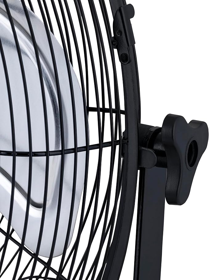 NewAir 20" High Velocity Wall Mount Fan, Heavy Duty Waterproof Outdoor Fan, Adjustable Tilt and 3 Speeds up to 4650 CFM, Pull Chain Switch | Wall Fan or Garage Fan for Indoor, Patio, Gym or Porch