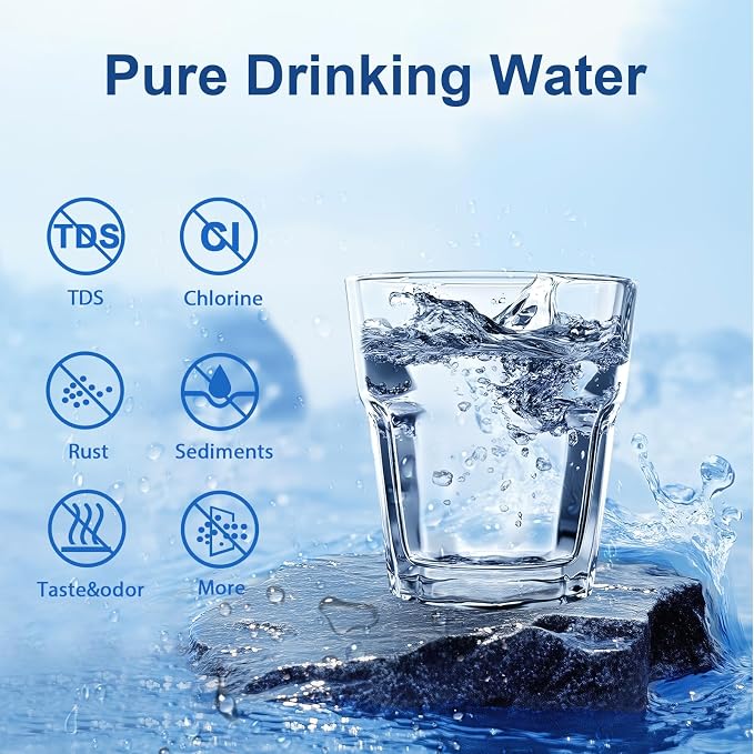 0 TDS 6-Stage Water Filter Replacement for Zero Pitchers, 2-Pack | Removes 99% of heavy metals & impurities. Perfectly fits ZR-001, ZR-017, ZR-004, and more.