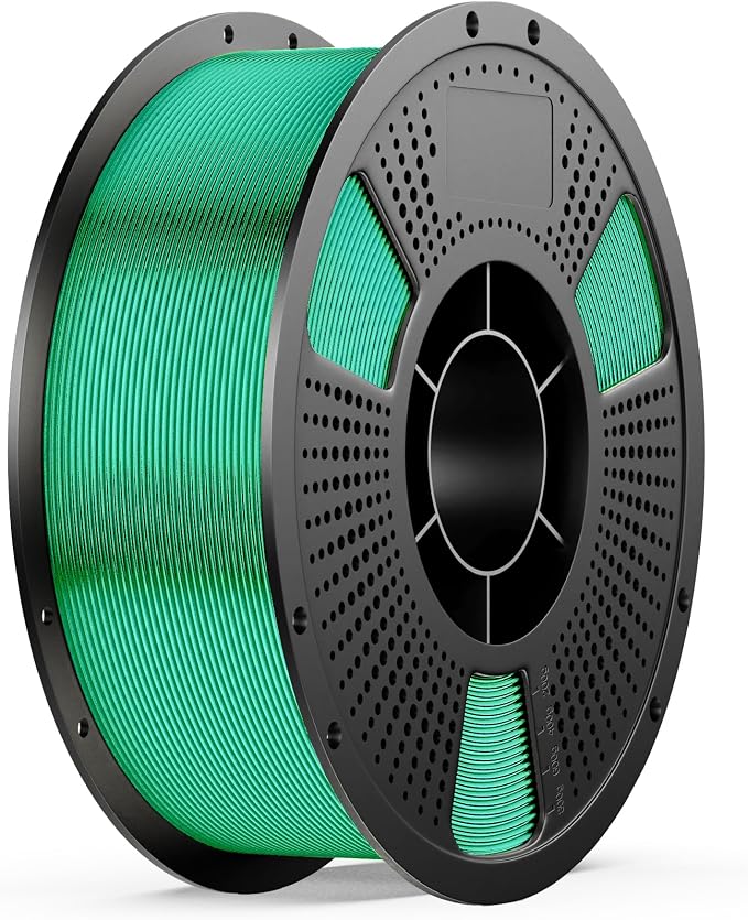 PETG Filament 1.75mm,Metal PETG 3D Printer Filament,Stronger Toughness,Dimensional Accuracy +/- 0.03 mm,Fit Most FDM 3D Printers,1kg Spool, Black Armor Green