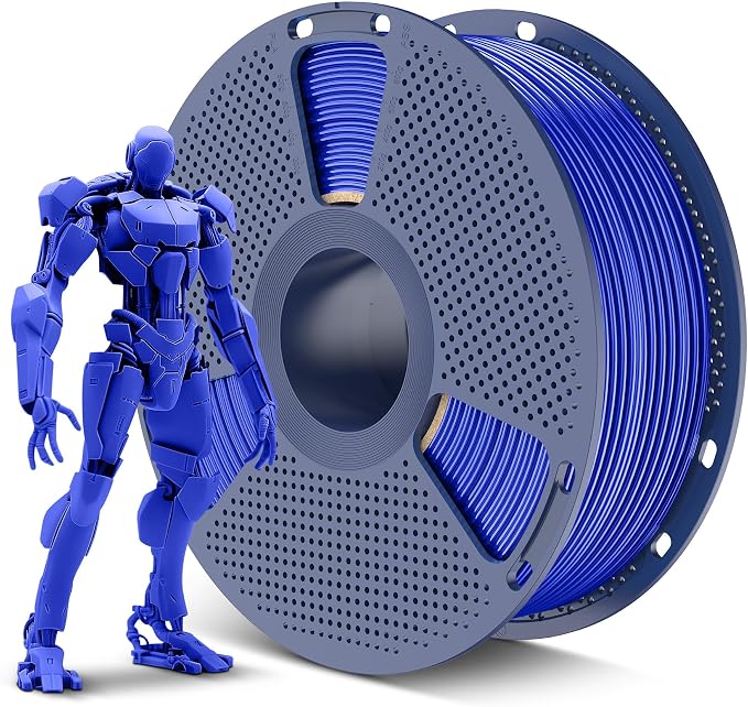SUNLU ABS Filament 1.75mm,Klein Blue,1kg | 3D Printer Filament,Highly Resistant Durable,Heat Resistance,Excellent Toughness,For 99% FDM 3D Printers.