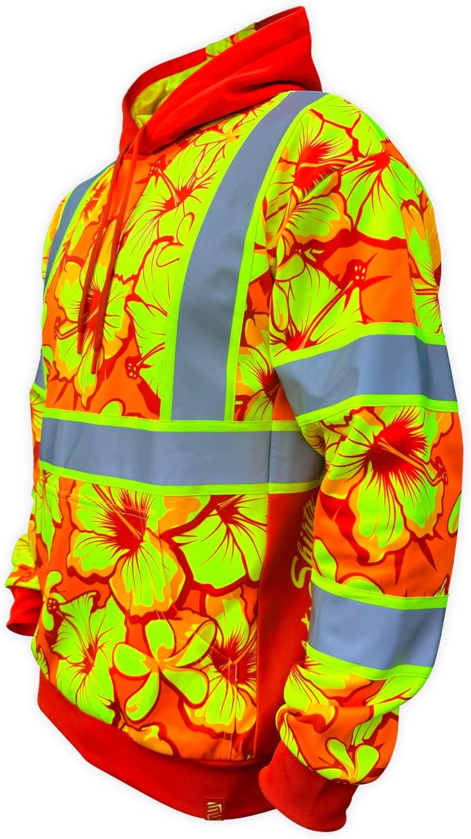 SafetyShirtz SS360 ANSI Class 3 Type R Graphic Hoodie