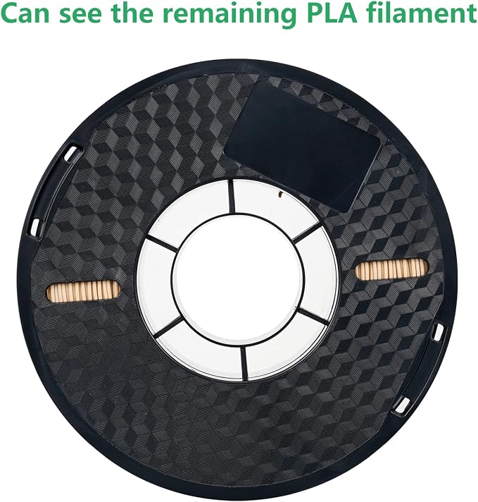 Kingroon PLA 3D Printer Filament, Dimensional Accuracy +/- 0.02 mm, 1 kg Spool(2.2lbs), 1.75 mm,Wood