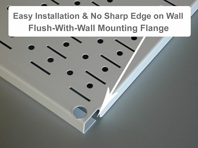 Wall Control 30-P-3232OR Orange Metal Pegboard Pack