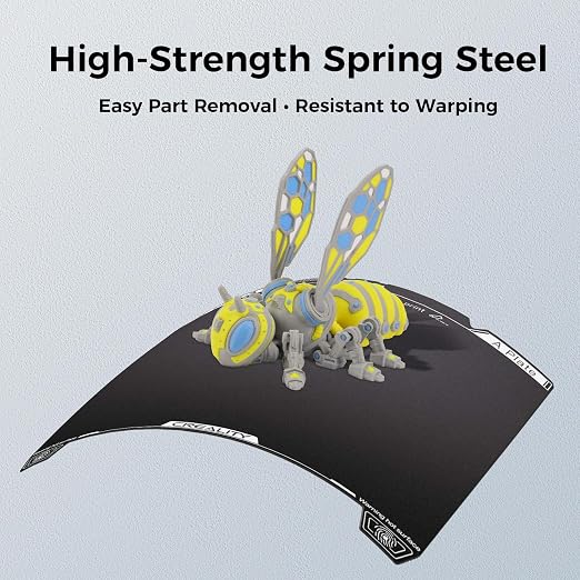 Creality K2 SE Build Plate Original 235x237mm Epoxy Resin Coating Spring Steel Magnetic Bed Plate Creality K2 SE 3D Printer PEI Sheet