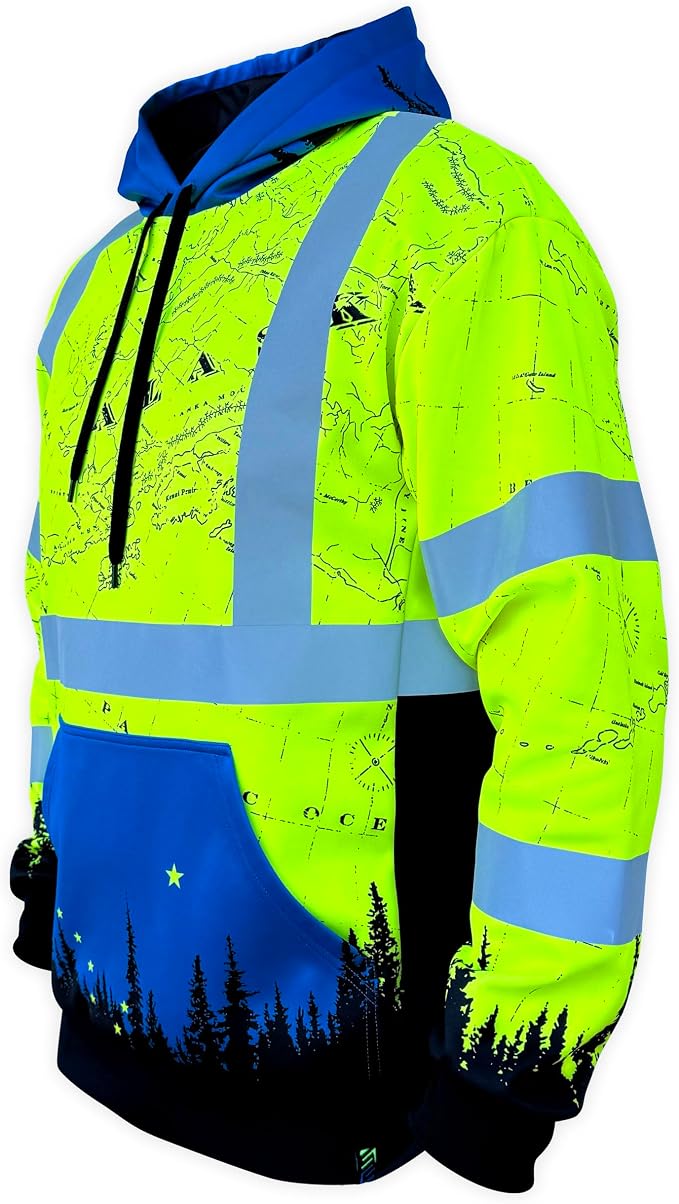SafetyShirtz SS360 ANSI Class 3 Type R Graphic Hoodie