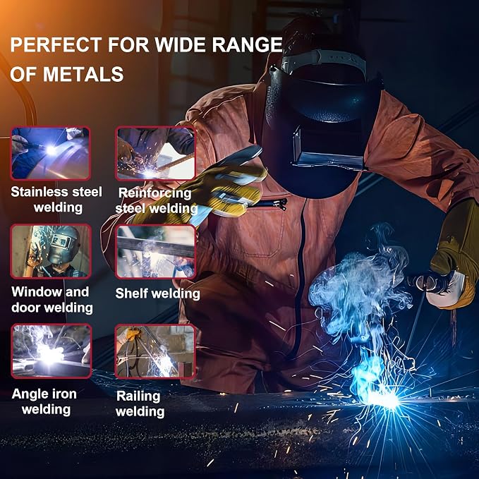 Arc Stick Tig welder Multiprocess Welding Machine (Black)