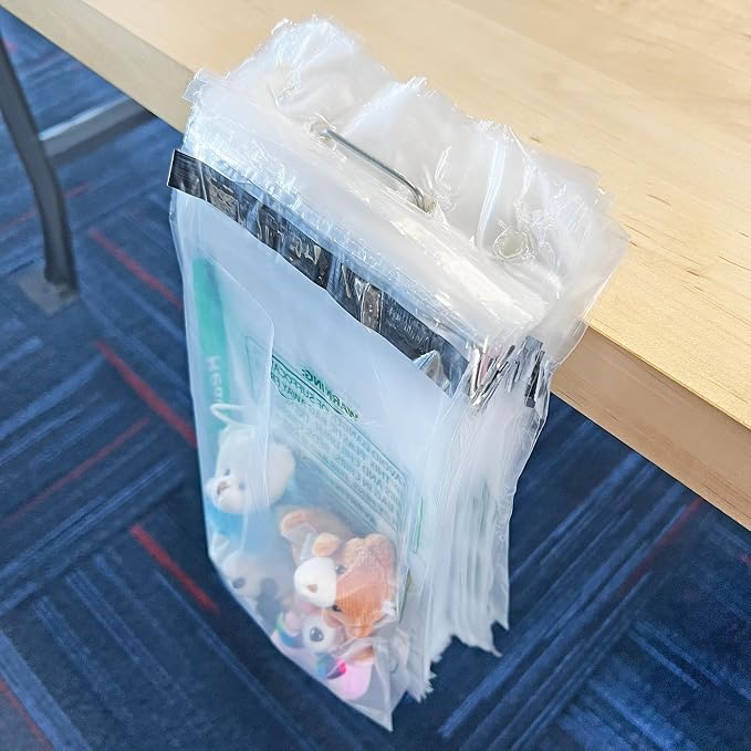 Plymor Ready to Ship 1.5 Mil Wicketed Poly Bags with Permanent Adhesive Strip and Suffocation Warning, 6" x 9" (Pack of 250)