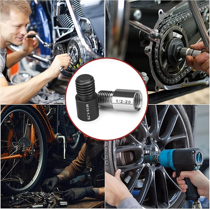 Thread Checker, Nut and Bolt Thread Checker, Bolt Size and Thread Gauge, 44 Individual Bolt and Nut Identifier Gauge (23 Standard & 21 Metric) Especially for Size Check in Tight Spaces