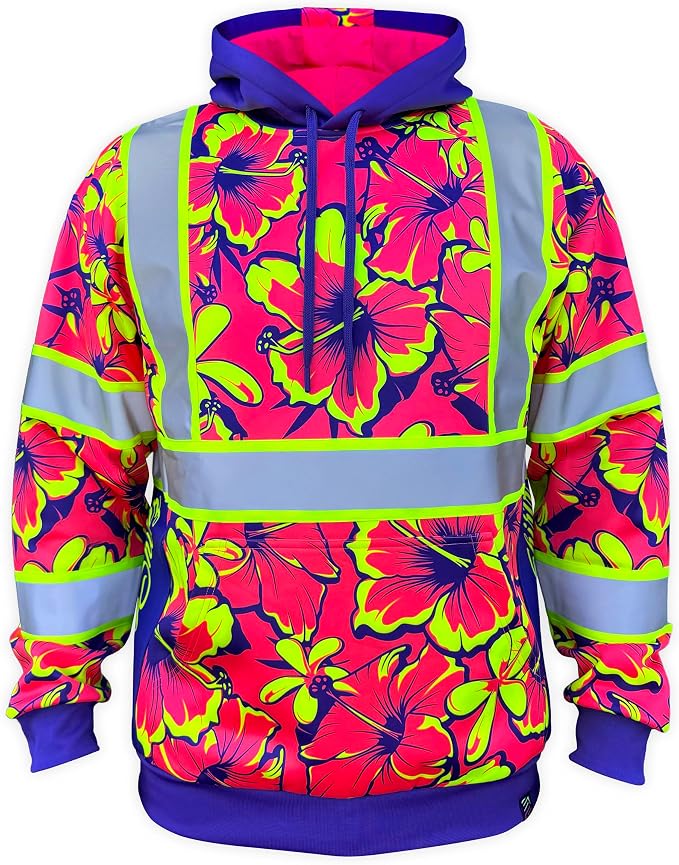 SafetyShirtz SS360 ANSI Class 3 Type R Graphic Hoodie