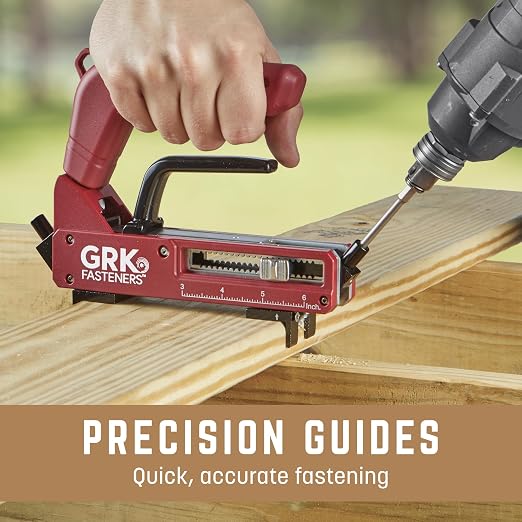 GRK Fasteners AnglePro™ Hidden Fastening Deck Kit, with Screws (1400 PCS)