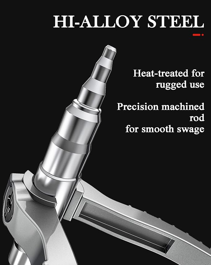 Wisscool Swaging Tool Pipe Tube Expander Hand Expanding Tool Refrigeration Tube Expander for Copper 1/4in-7/8in