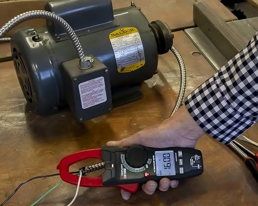Triplett CM1000 True RMS 6000 Count 1000A AC Clamp Meter with Inrush, LPF, and LOZ
