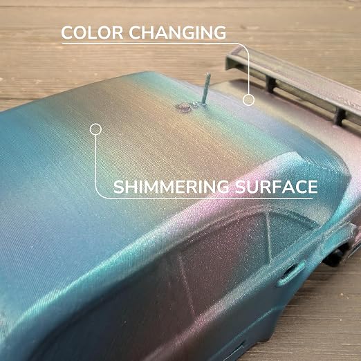 Polymaker Panchroma PLA Filament 1kg, Gradient 3D Printing Filament 1.75mm | Starlight Blue-Purple, Neatly Wound PLA for Easy Print & Smooth Feeding. Compatible with Bambu Lab & Most 3D Printers
