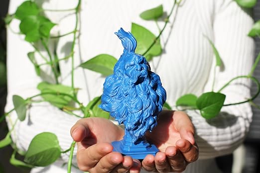 Polymaker Panchroma Satin PLA Filament 1.75mm for 3D Printing, 1kg, Blue | Neatly Wound, Semi-Matte PLA, Easy Print & Smooth Feeding, Compatible with Bambu Lab & Most 3D Printers