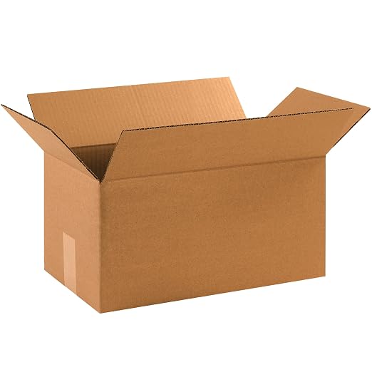 Box USA Shipping Boxes 17"L x 6"W x 6"H 25-Pack Long Corrugated Boxes for Moving, Shipping, Mailing, Packing, Packaging and Storage