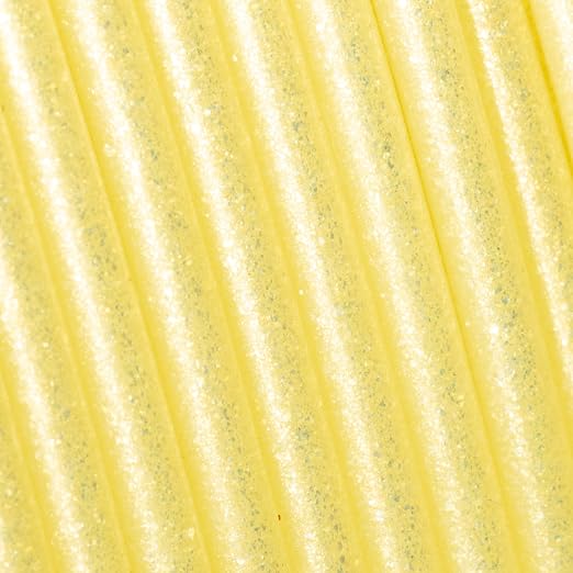 Polymaker Panchroma Celestial PLA Filament 1.75mm 1kg, Light Yellow | Neatly Wound Glitter PLA for Easy Print & Smooth Feeding, Compatible with Bambu Lab & Most 3D Printers