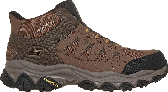 Skechers Men's Venture Sr Hands Free Slip-ins Safety Footwear with Electrical Hazard Protection