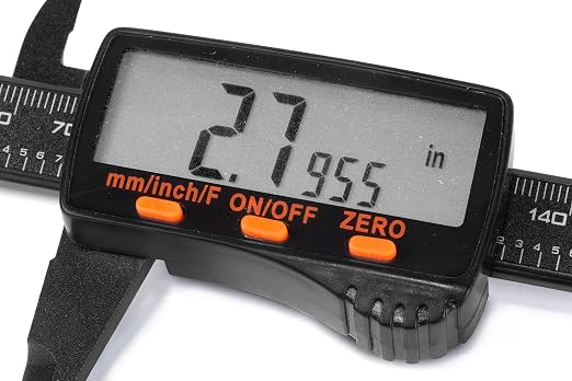 WEN 10761 Electronic 6.1-Inch Digital Caliper with LCD Readout and Storage Case