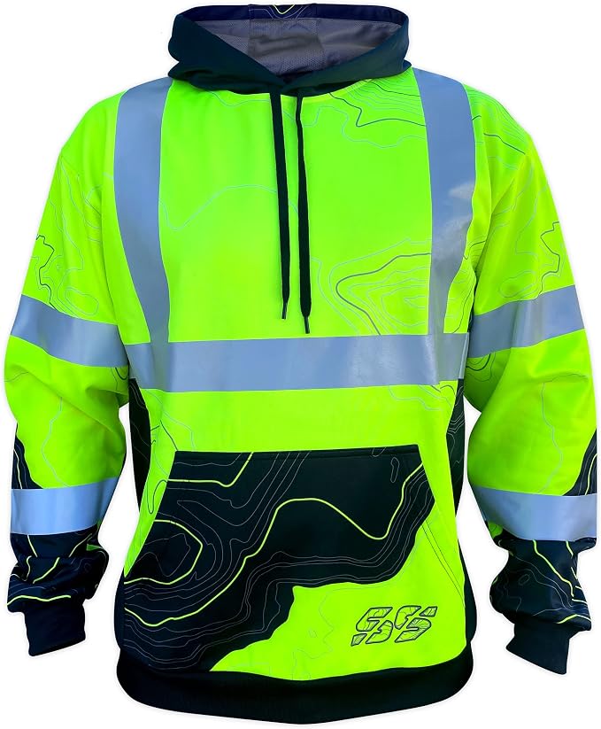 SafetyShirtz SS360 ANSI Class 3 Type R Graphic Hoodie