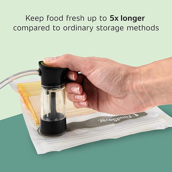 FoodSaver 1-Quart BPA-Free Multilayer Construction Vacuum Zipper Bags (Pack of 4)