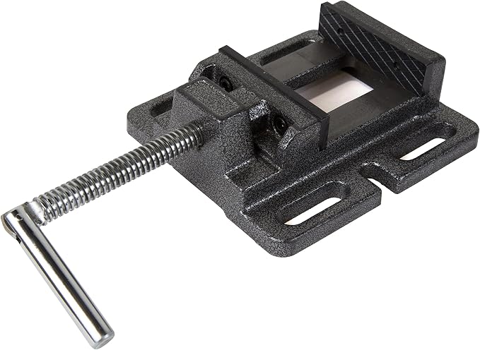 WEN 4206T 2.3-Amp 8-Inch 5-Speed Cast Iron Benchtop Drill Press & DPA423 3 in. Drill Press Vise