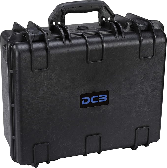 DCB Cases - Element 4795F Waterproof Hard Case with Foam Insert - IP67 Dustproof | Impact-Resistant | 19 x 16 x 9 Ext Dim | Pressure Valve | Lockable Protective Equipment Case with Pick & Pluck Foam