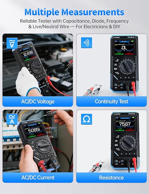10MHz Oscilloscope and Multimeter
