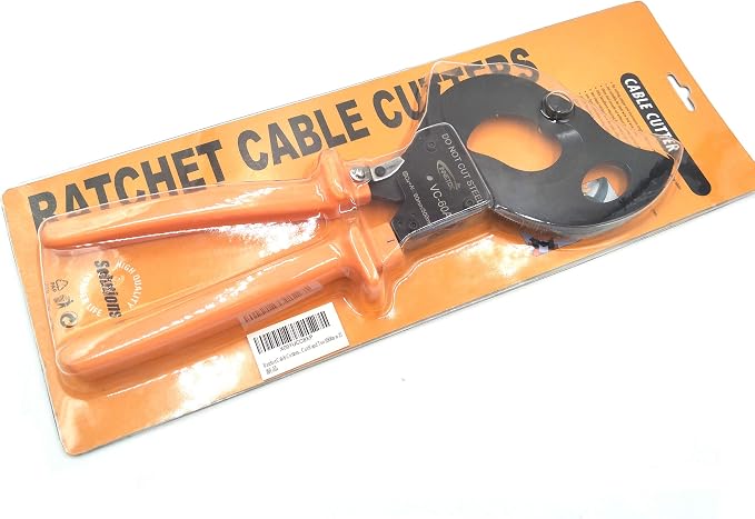 Ratchet Cable Cutters,Aluminum Copper Wire Cutters for Cutting Electrical Wire as Ratcheting Wire Cut Hand Tool(500mm2)