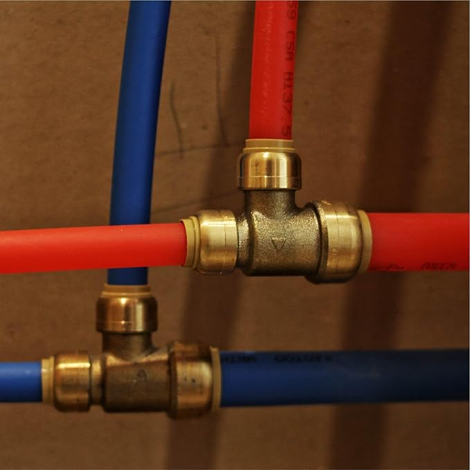 WaterLine Heavy Duty PEX Crimp Ring Tool for Plumbers | Professional-Grade Plumbing Crimper for ¾” Copper PEX Rings | Low Profile, One-Handed Design | Includes GO/NO GO Gauge for Precision Crimping
