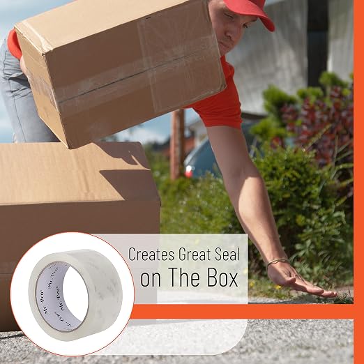 Mr. Pen- Packing Tape, 18 Pack, 2” Wide, 60 Yards, Clear | Heavy Duty Packing Tape Bulk for Shipping, Packaging, Moving and Storage