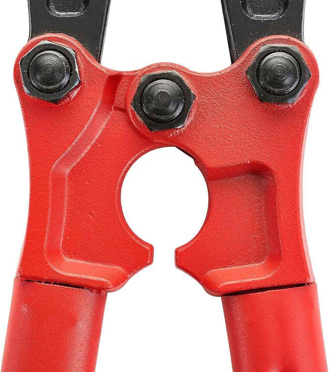 BLACK CANYON 36" Heavy Duty Bolt Cutter, High Hardness Cr-Mn Steel Blades, Long Handle Power Cutter for Chains, Padlocks, Bolts & Metal