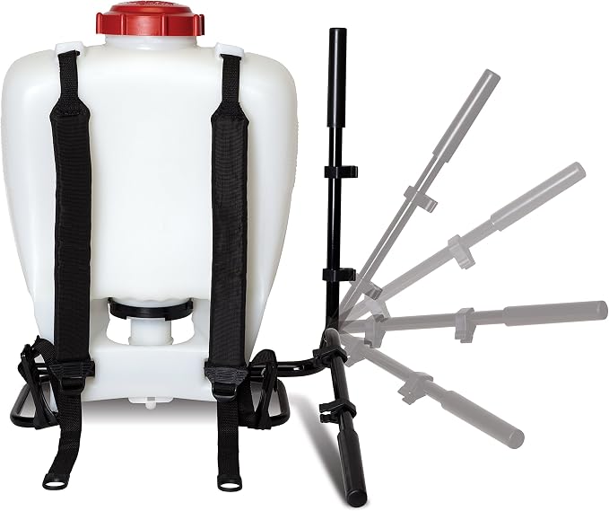 Solo 425-Deluxe 4-Gallon Professional Piston Backpack Sprayer Bundle with Deluxe Padded Straps Accessory