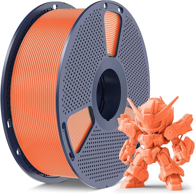 SUNLU High Speed PLA Filament 1.75mm, Meta Sunny Orange 1KG Spool | ±0.02mm accuracy, tough impact resistant, neat wound no tangles, fits FDM printers, PLA Meta 1.75mm Sunny Orange 1KG (2.2lbs)