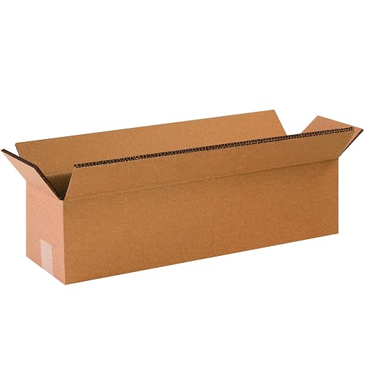 Box USA 48" L x 12" W x 12" H 12-Pack - Long Heavy-Duty Double Walled Corrugated Boxes for Shipping, Packaging, Moving, Storage for Home Business, Strong Wholesale Bulk Boxes