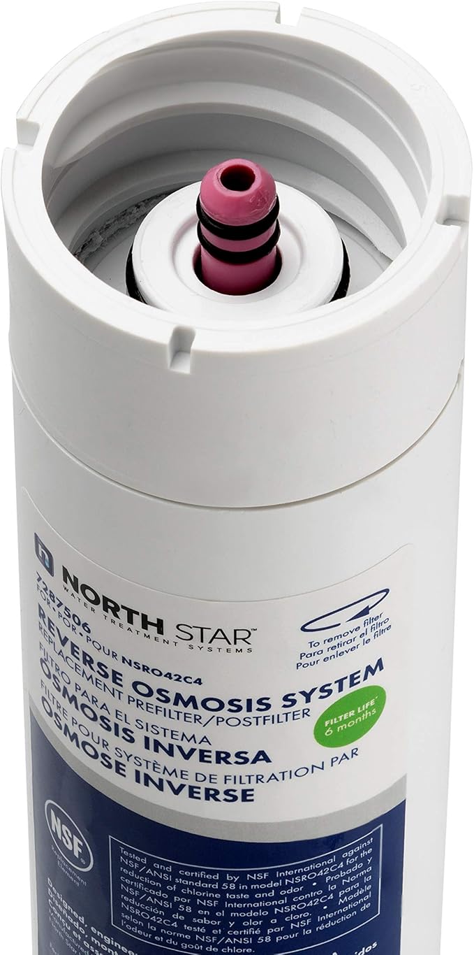 NROPF4 Filter Set (7287506 Replacement) - Northstar Reverse Osmosis Pre and Post Filters with Filter Change Reminder Tag - NROPF4 Replaces Discontinued 7287506 - Authentic NorthStar Filters