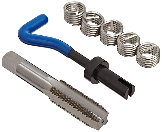 E-Z Lok EK21510 Helical Threaded Insert Kit, 304 Stainless Steel, 3/4"-10 Thread Size, 0.750" Installed Length (Pack of 5)