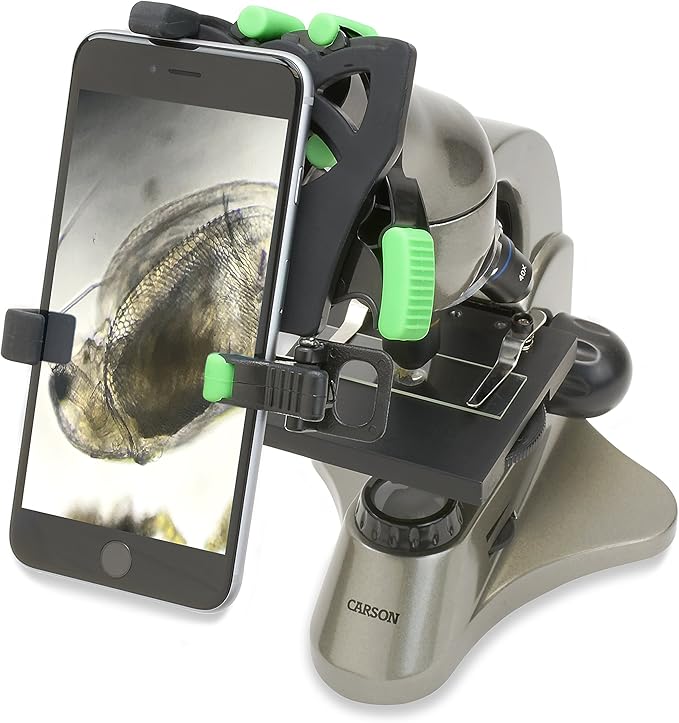 Carson HookUpz 2.0 Universal Smartphone Optics Digiscoping Adapter for Binoculars, Spotting Scopes, Telescopes, Microscopes, Monoculars and More (IS-200)