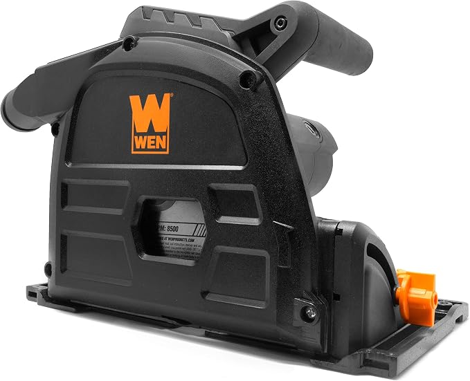 WEN Plunge Cut Circular Saw Bundle with 100-Inch Track Saw Guide Rail and Adapters