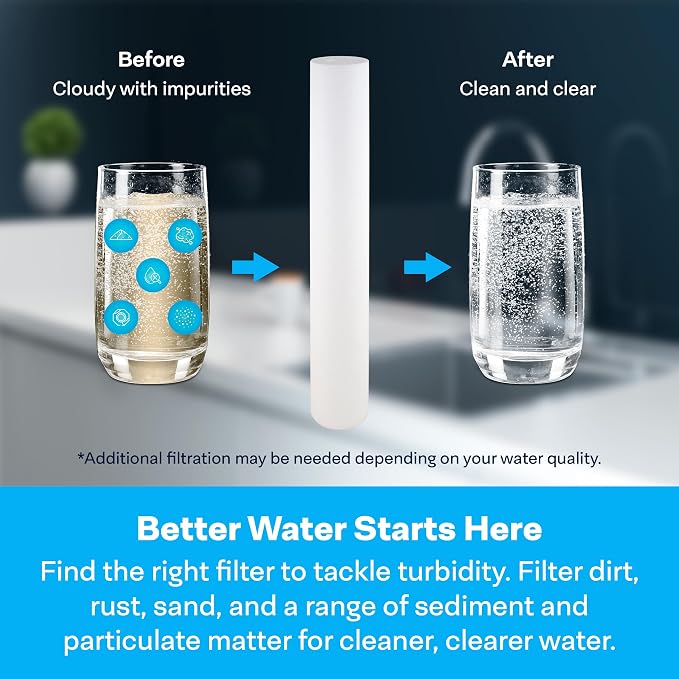 SpiroPure 20x2.5 50 Micron Sediment Water Filter SDC-25-2050 (20 Pack)